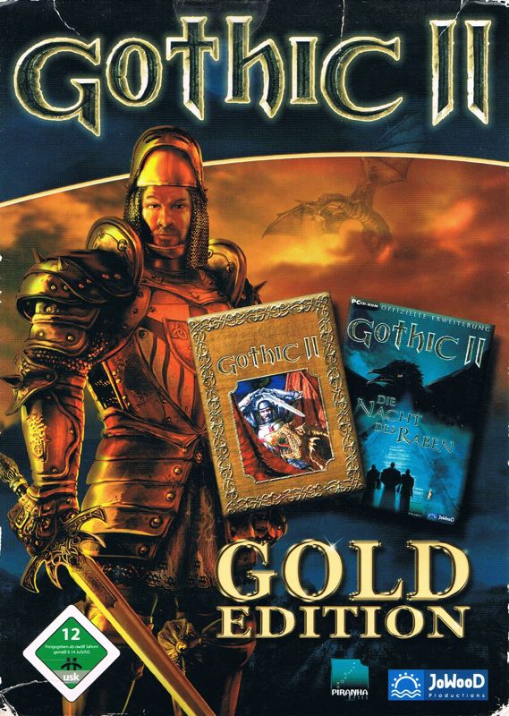 Gothic 2 gold. Gothic 2 Gold Edition. Gothic 2 – Gold Edition (PC). Gothic 2 коробка. Gothic 2 обложка игры.