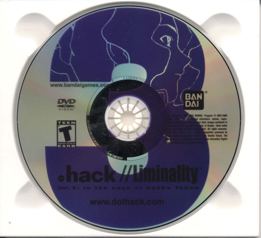 Other for .hack//Outbreak: Part 3 (PlayStation 2) (Also contains Vol 3 of the .hack//Liminality Anime DVD series. ): Anime OVA Series - hack//Liminality Part 3