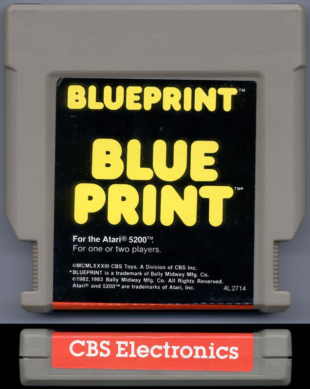Media for Blueprint (Atari 5200)