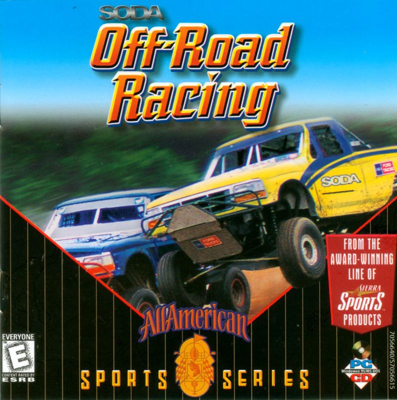 Front Cover for SODA Off-Road Racing (Windows) (All American Sports Series release)