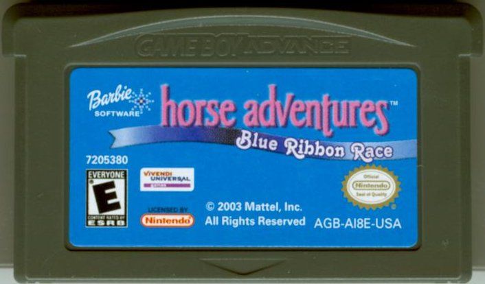 Media for Barbie Horse Adventures: Blue Ribbon Race (Game Boy Advance)