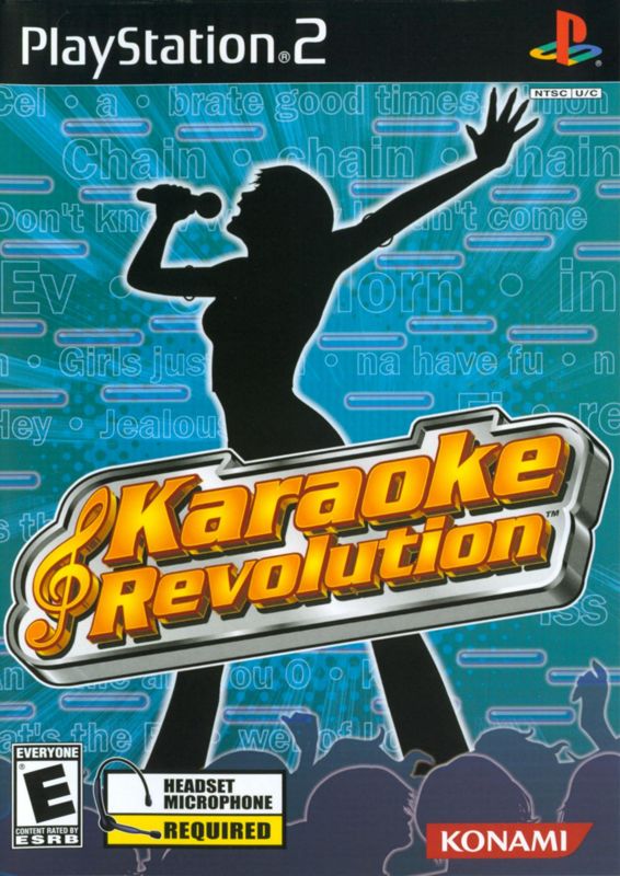 Other for Karaoke Revolution (PlayStation 2) (Headset and game): Keep Case - Front