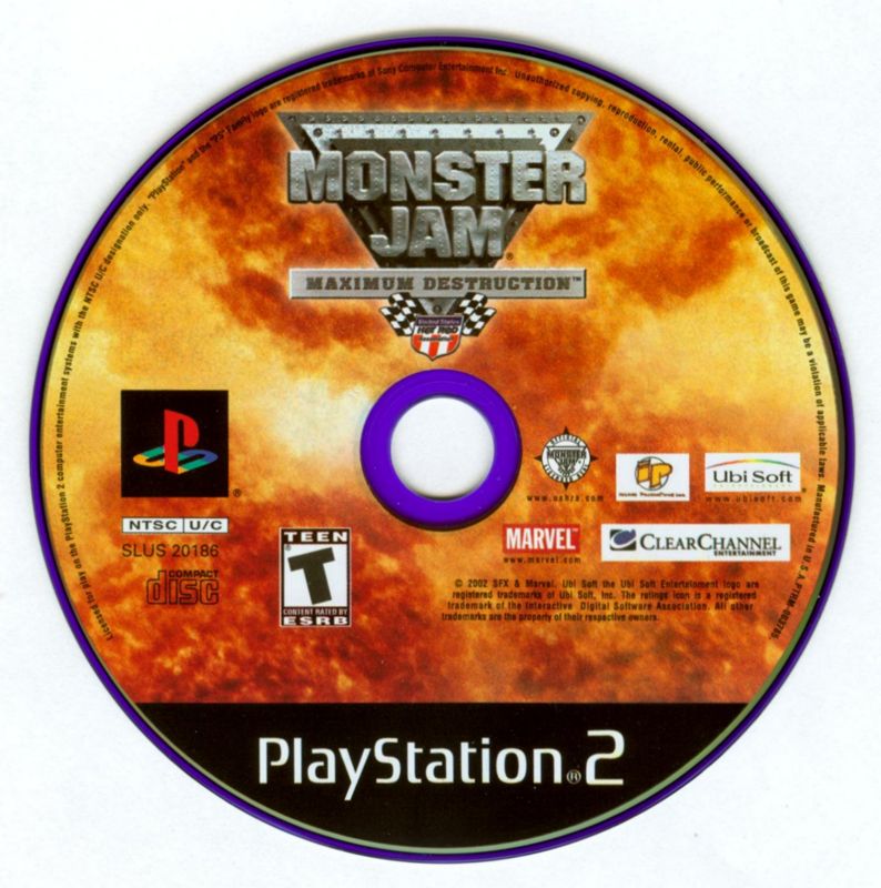 Media for Monster Jam: Maximum Destruction (PlayStation 2)