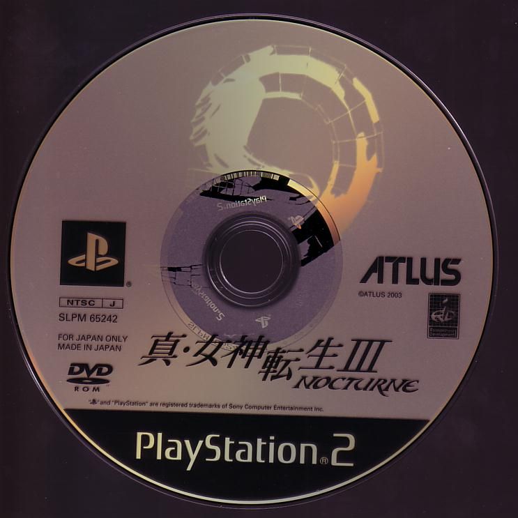 Media for Shin Megami Tensei III: Nocturne (PlayStation 2)