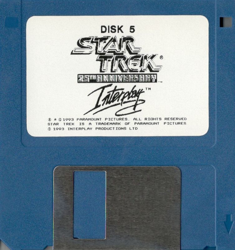 Media for Star Trek: 25th Anniversary (Amiga): Disk 5