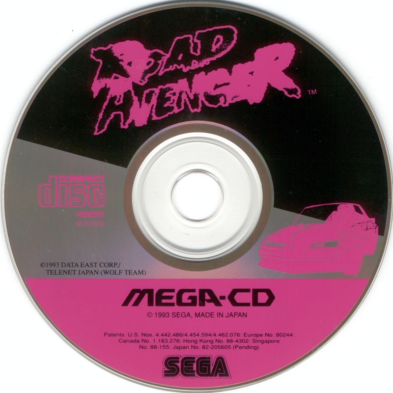 Media for Road Blaster (SEGA CD)