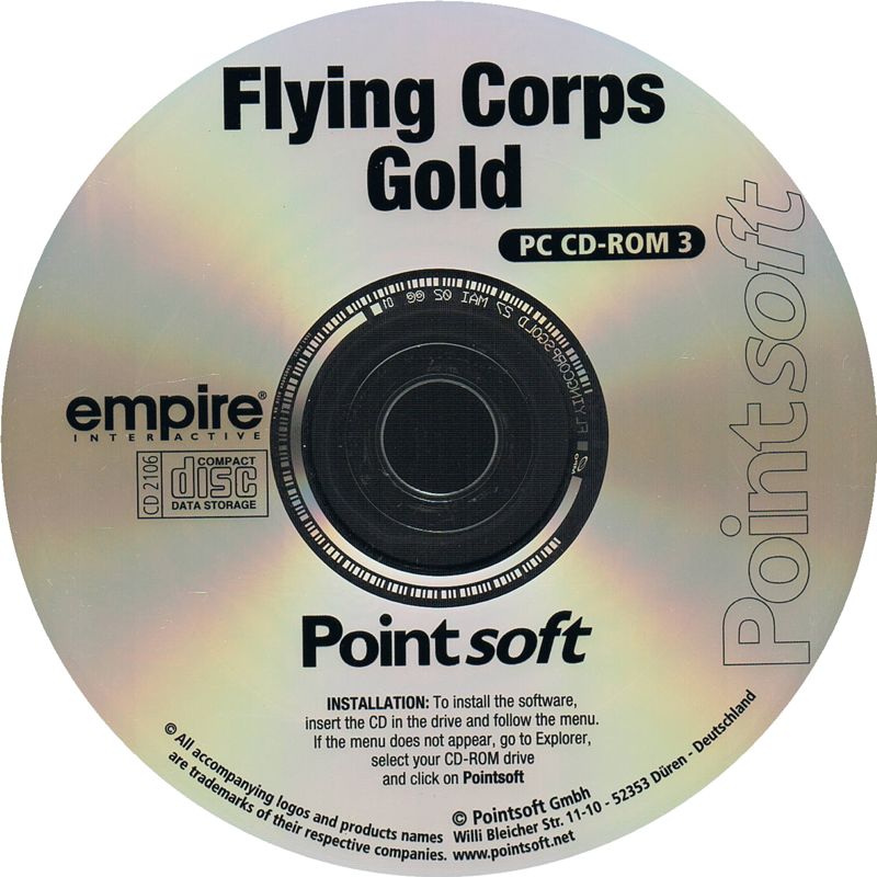 Media for Air Masters (Windows): Disc 3: Flying Corps Gold