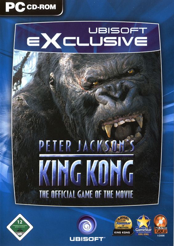 Front Cover for Peter Jackson's King Kong: The Official Game of the Movie (Windows) (Ubisoft eXclusive release)