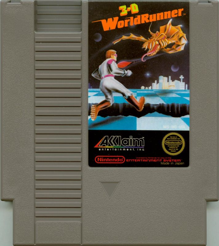 Media for 3-D WorldRunner (NES)