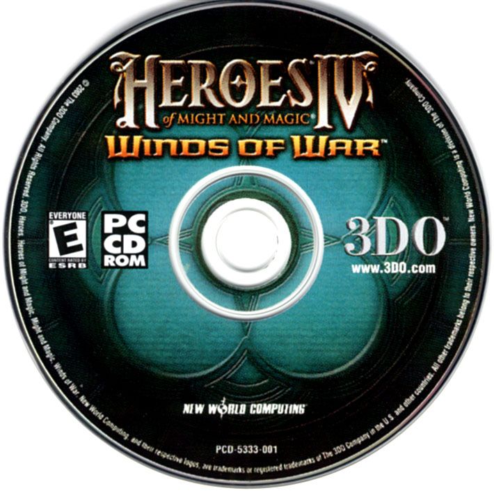 Media for Heroes of Might and Magic IV: Winds of War (Windows)