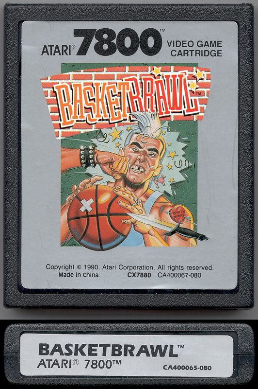 Media for Basketbrawl (Atari 7800)
