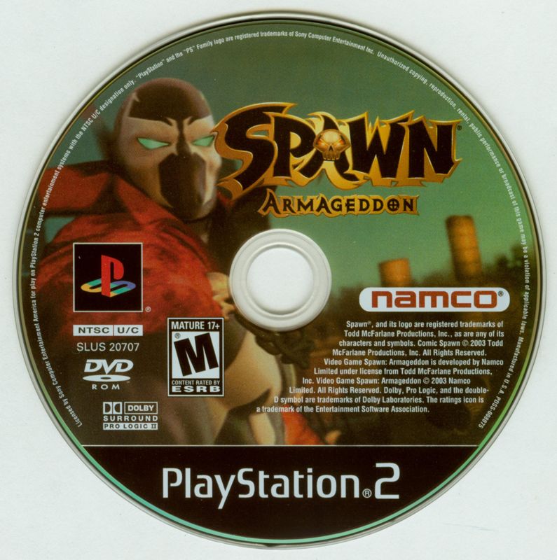 Media for Spawn: Armageddon (PlayStation 2)