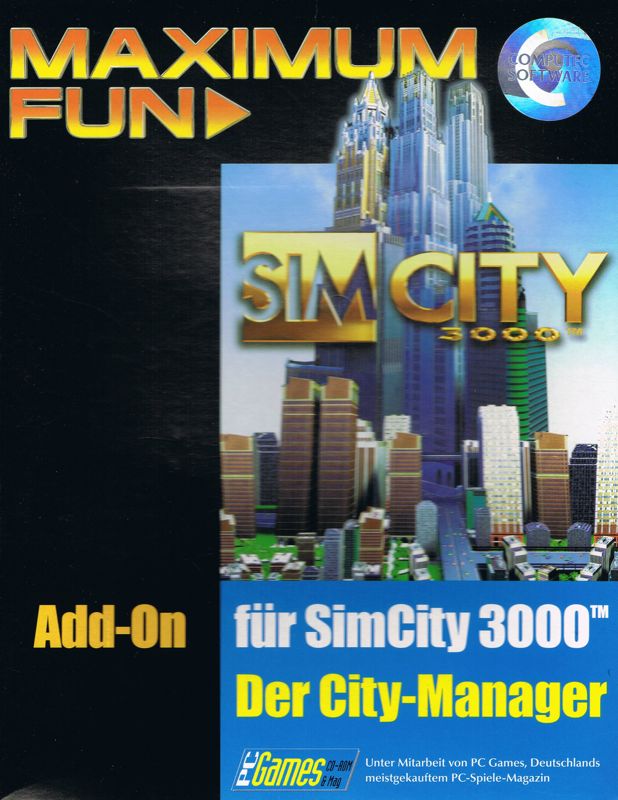 Front Cover for SimCity 3000: Der City-Manager (Windows)