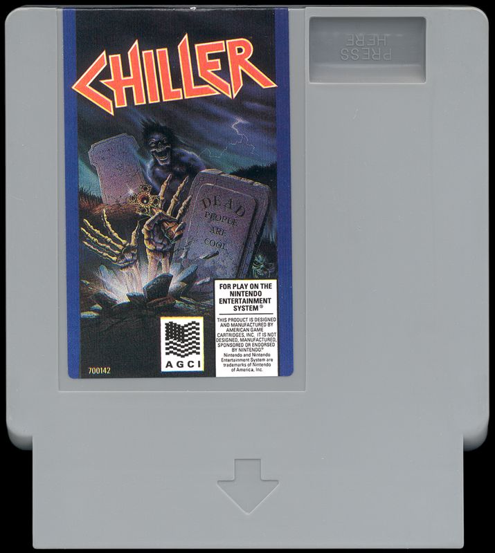 Media for Chiller (NES): Front