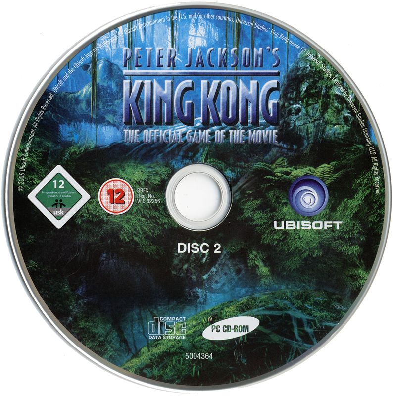 Media for Peter Jackson's King Kong: The Official Game of the Movie (Windows) (Ubisoft eXclusive release): Disc 2/3