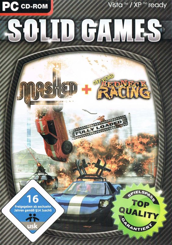 Front Cover for Mashed: Fully Loaded + Off-Road Redneck Racing (Windows) (Solid Games release)