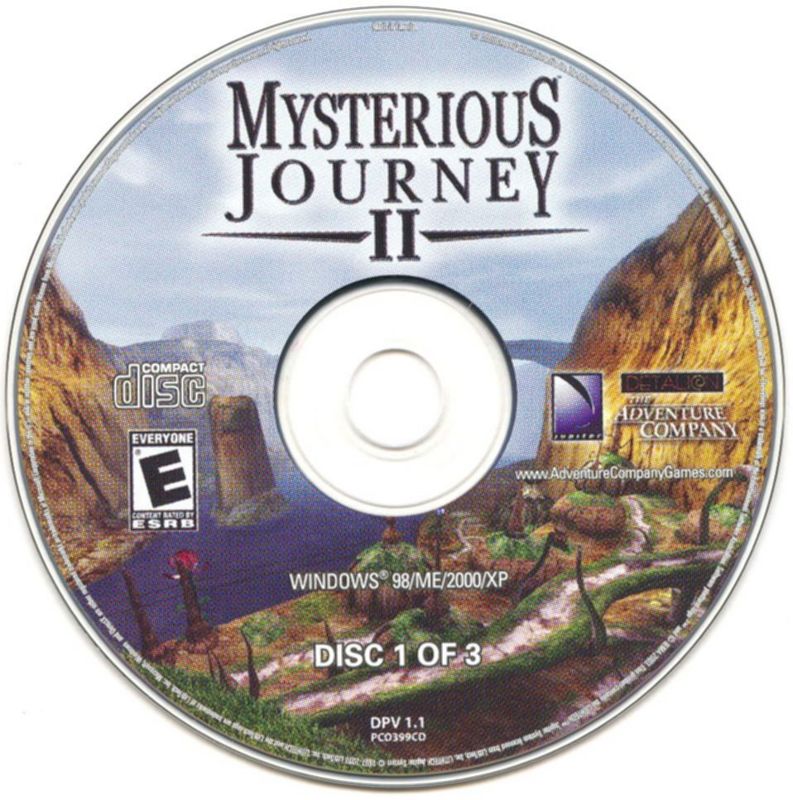Media for Mysterious Journey II: Chameleon (Windows): Disc 1
