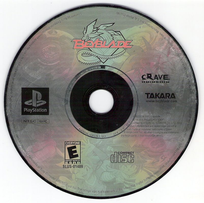 Media for Beyblade (PlayStation)