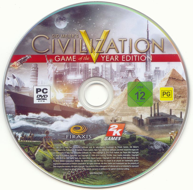Media for Sid Meier's Civilization V: Game of the Year Edition (Windows)