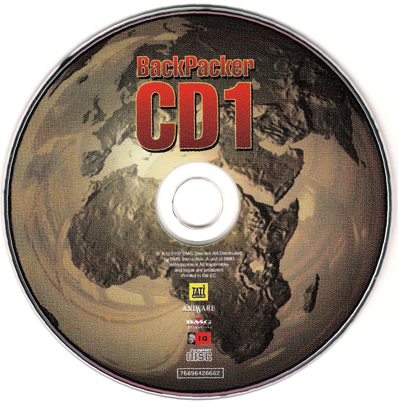 Media for Backpacker 2 (Macintosh and Windows and Windows 3.x): Disc 1