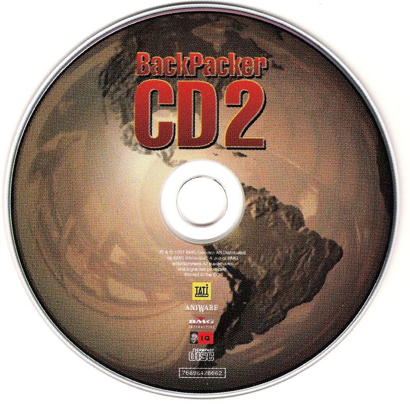 Media for Backpacker 2 (Macintosh and Windows and Windows 3.x): Disc 2