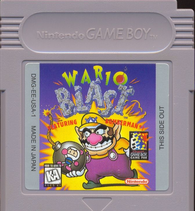 Media for Wario Blast featuring Bomberman! (Game Boy)