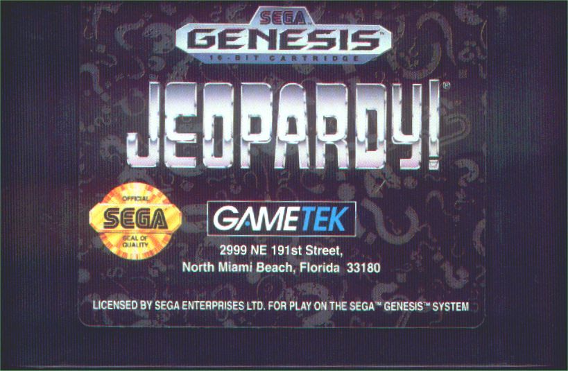 Media for Jeopardy! (Genesis)