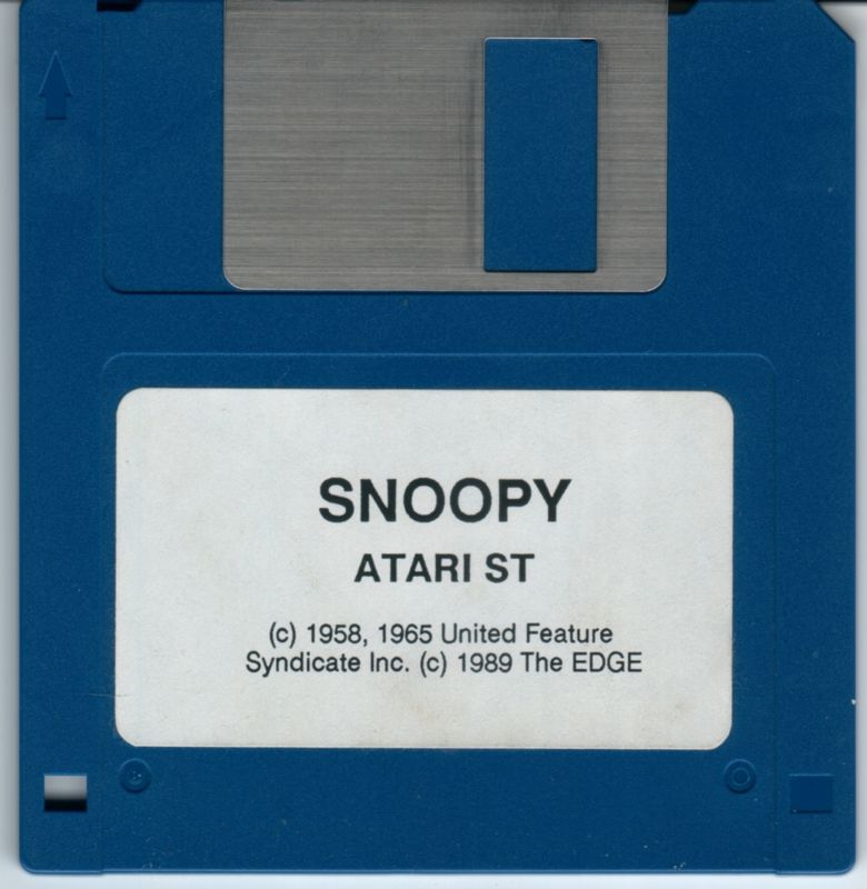 Media for Snoopy: The Cool Computer Game (Atari ST)