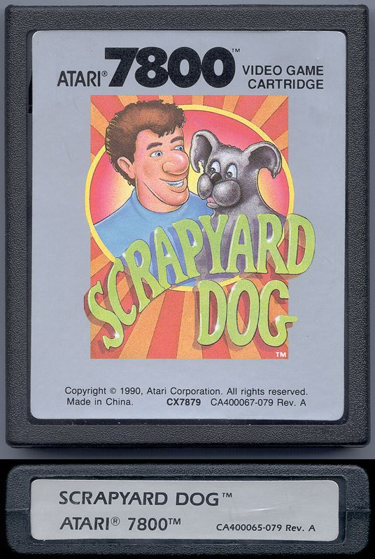 Media for Scrapyard Dog (Atari 7800)