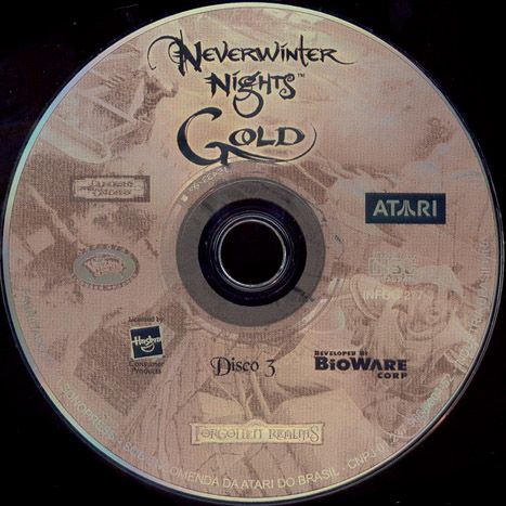 Media for Neverwinter Nights: Gold (Windows): Disc 3