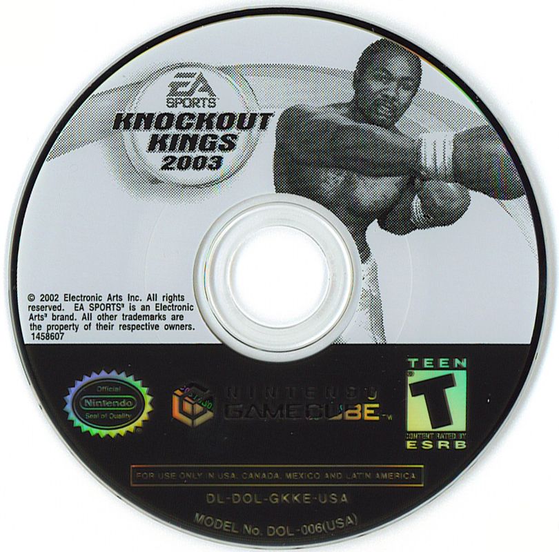 Media for Knockout Kings 2003 (GameCube)