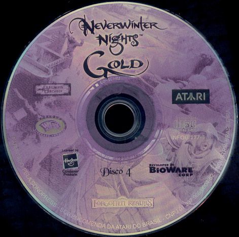 Media for Neverwinter Nights: Gold (Windows): Disc 4