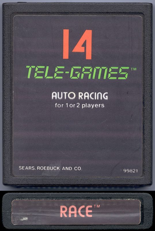 Media for Indy 500 (Atari 2600) (Sears Tele-Games release)