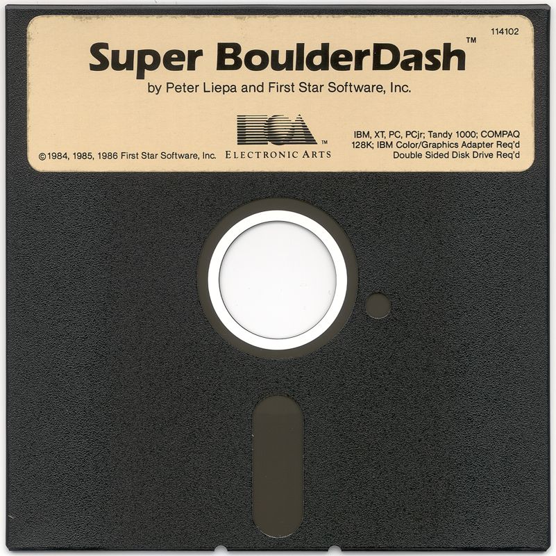 Media for Super Boulder Dash (PC Booter)