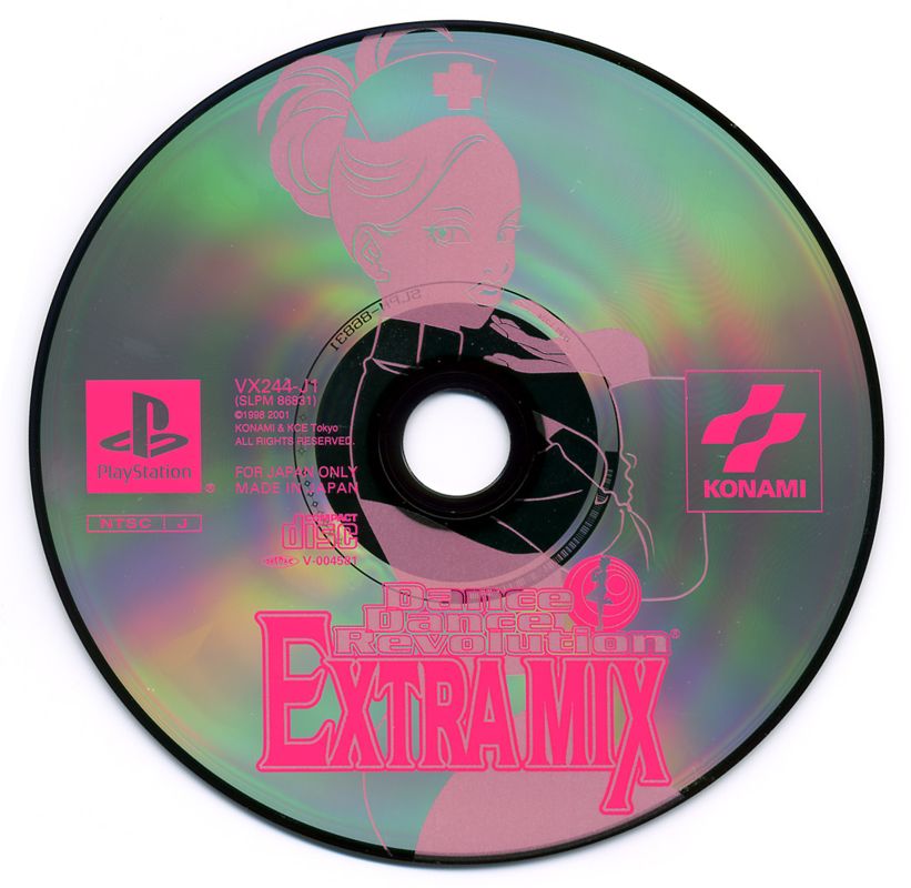 Media for Dance Dance Revolution: Extra Mix (PlayStation)