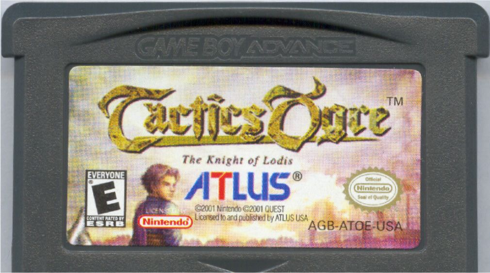 Media for Tactics Ogre: The Knight of Lodis (Game Boy Advance)