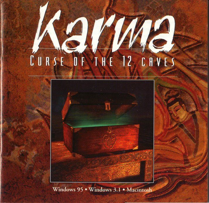 Other for Karma: Curse of the 12 Caves (Macintosh and Windows and Windows 3.x): Jewel Case - Front