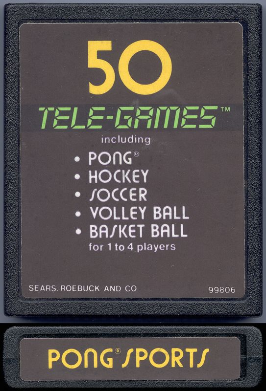 Media for Video Olympics (Atari 2600) (Sears Tele-Games release)