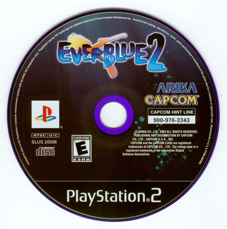 Media for Everblue 2 (PlayStation 2)