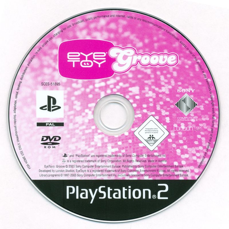 Media for EyeToy: Groove (PlayStation 2)