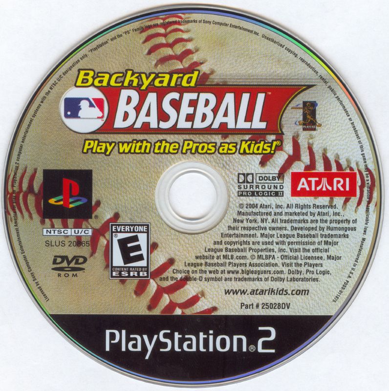 Media for Backyard Baseball (PlayStation 2) (Re-release)