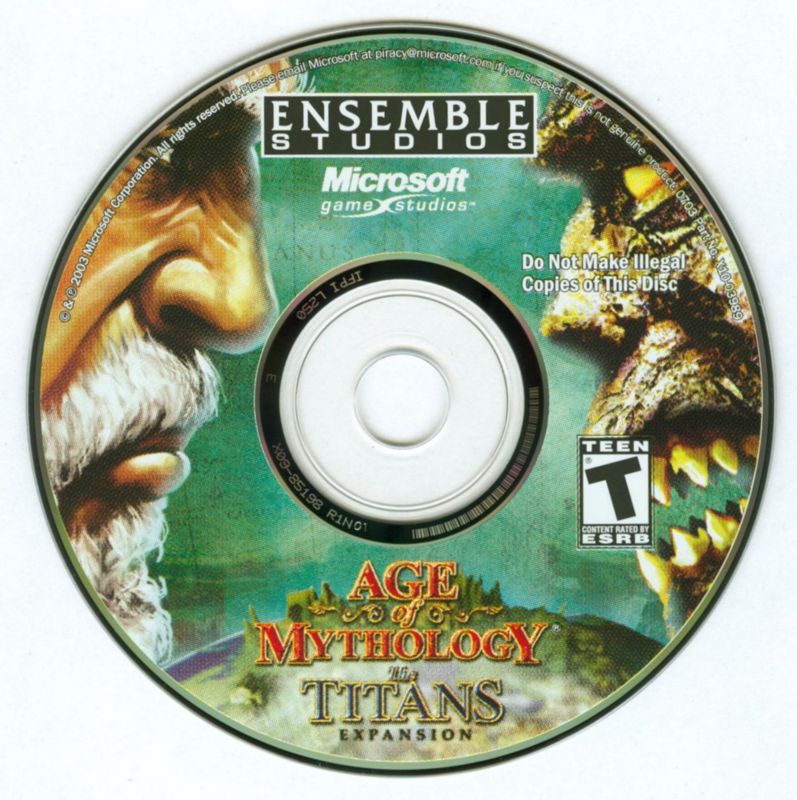 Media for Age of Mythology: The Titans (Windows)