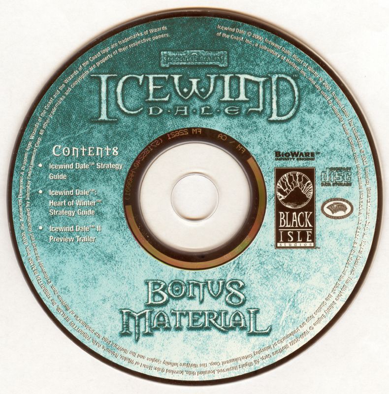 Media for Icewind Dale: The Ultimate Collection (Windows): Icewind Dale Bonus Material