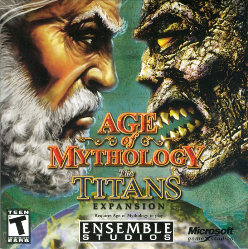 Other for Age of Mythology: The Titans (Windows): CD Sleeve - Front