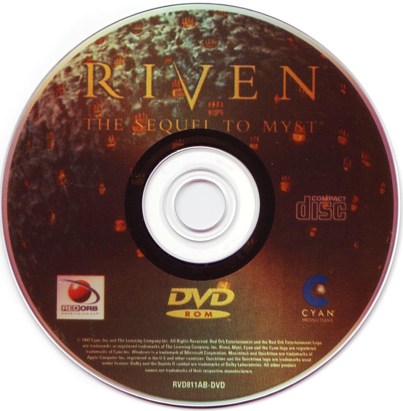 Media for Riven: The Sequel to Myst (Windows) (DVD Version)