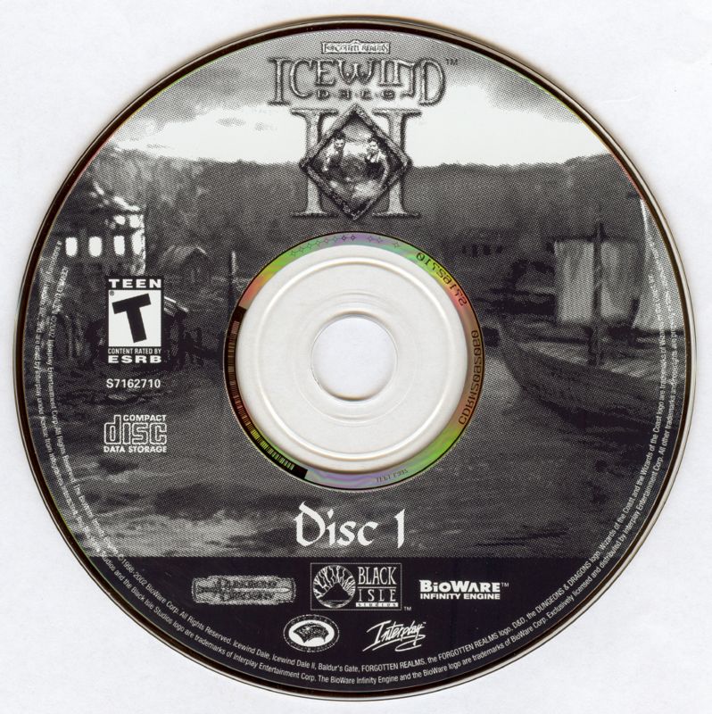 Media for Icewind Dale: The Ultimate Collection (Windows): Icewind Dale II Disc 1