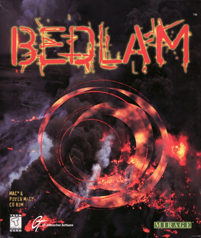 Front Cover for Bedlam (Macintosh)
