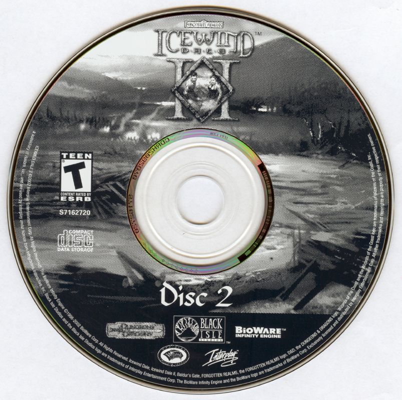 Media for Icewind Dale: The Ultimate Collection (Windows): Icewind Dale II Disc 2