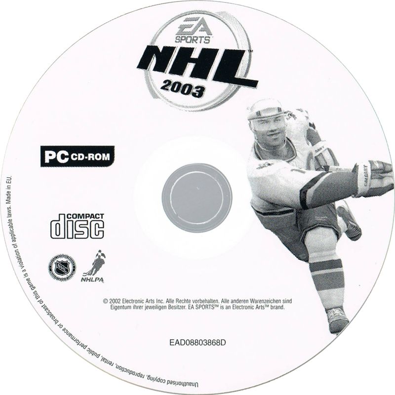 Media for NHL 2003 (Windows) (EA Classics release)