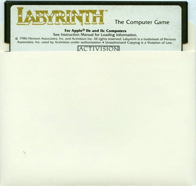 Media for Labyrinth (Apple II)